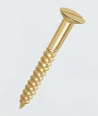 Brass Finish Screw